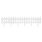 Gardenised Decorative Garden Ornamental Edging Border Lawn Picket Fence Landscape Path Panels, PK 6 QI004109.6 - alternate 4